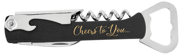 Leatherette Wine Opener