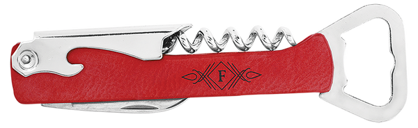 Leatherette Wine Opener