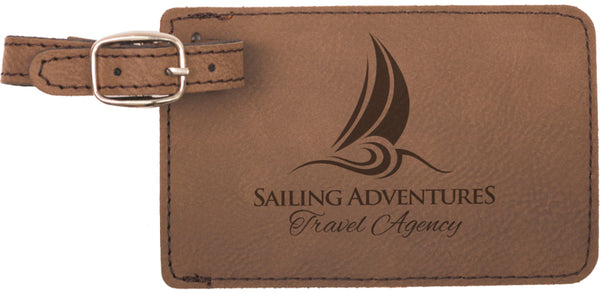 Leatherette Luggage Tag