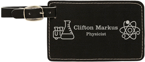 Leatherette Luggage Tag