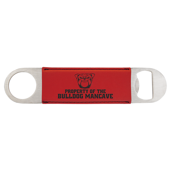 Vegan Leather Bottle Opener