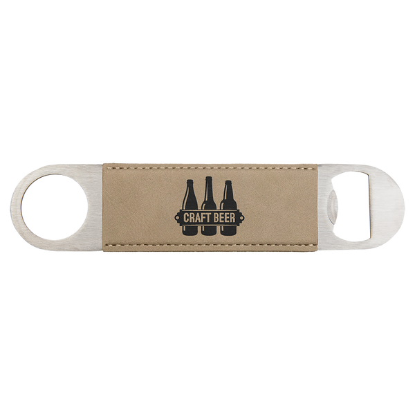 Vegan Leather Bottle Opener