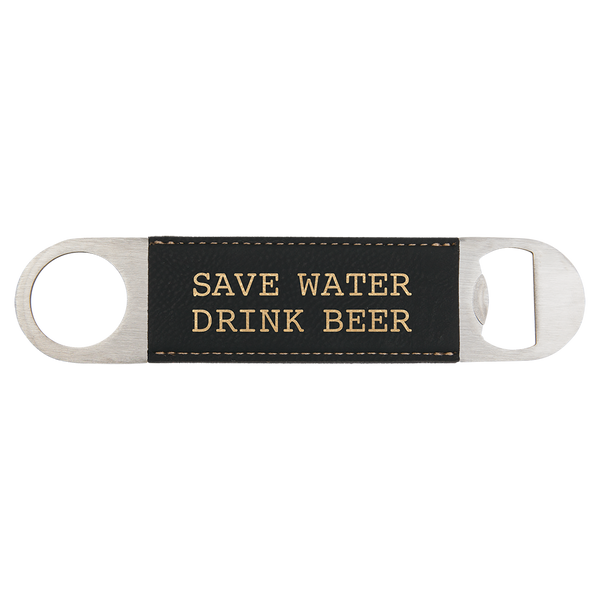 Vegan Leather Bottle Opener
