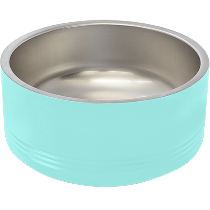 Laserable Stainless Steel Pet Bowls