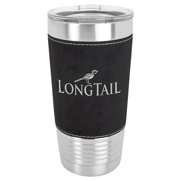 20 oz. Leatherette Logoed Tumblers