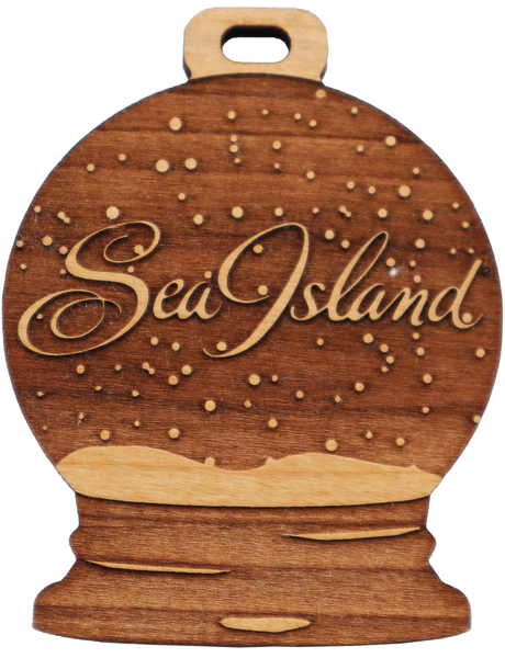 Wooden Holiday Ornament