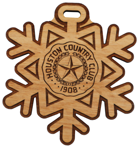 Wooden Holiday Ornament