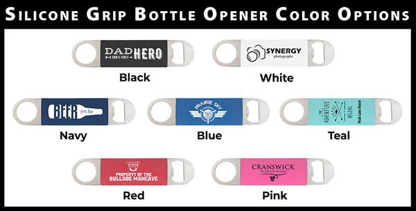 Silicone Grip Bottle Opener