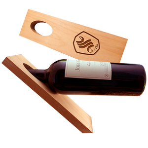 Wooden Gravity Wine Holder